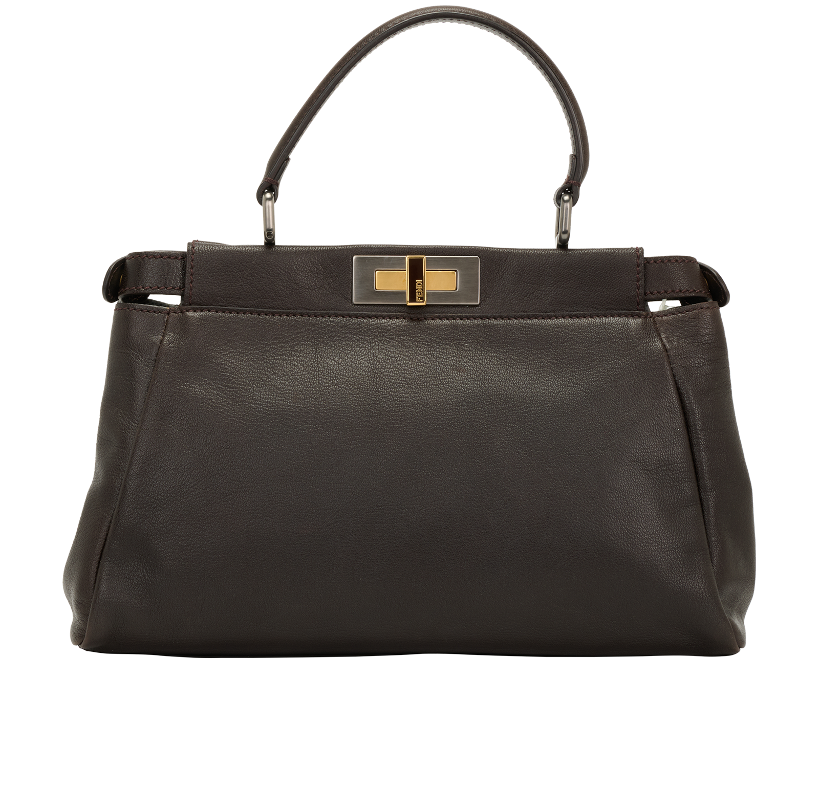 Peekaboo, &pound;980, Handbags, Brown, Leather, Back view